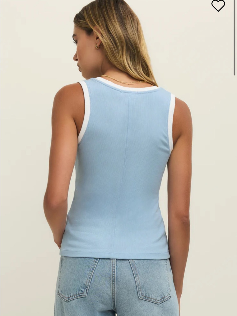 Z Supply | Sirena Rib Contrast Tank - Picture 2 of 3